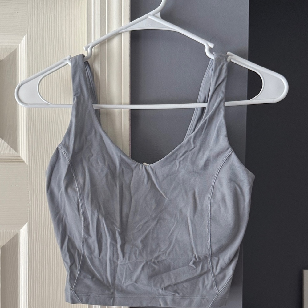 Gray Lululemon Align tank top